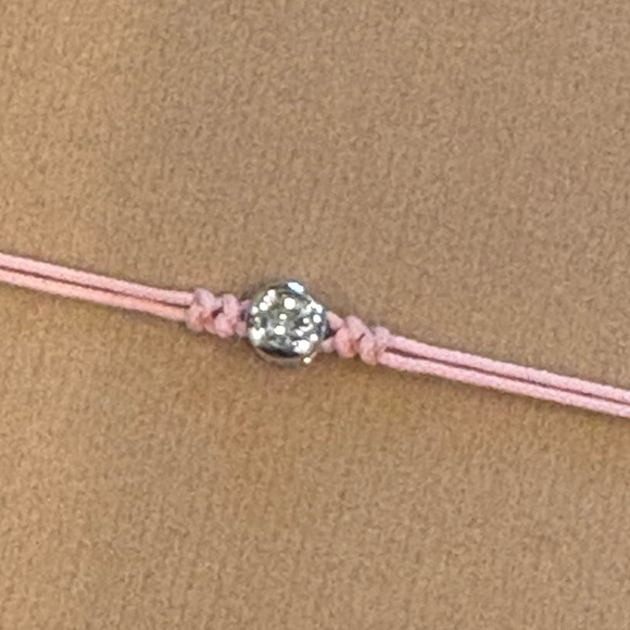 Magal String of Love Diamond Pink Knotted Bracelet New - Picture 3 of 9